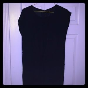 Black yas one piece pant outfit